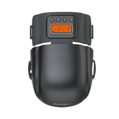 Intelligent Knee Massager with Heat & Air Compression black by HitMyNeed