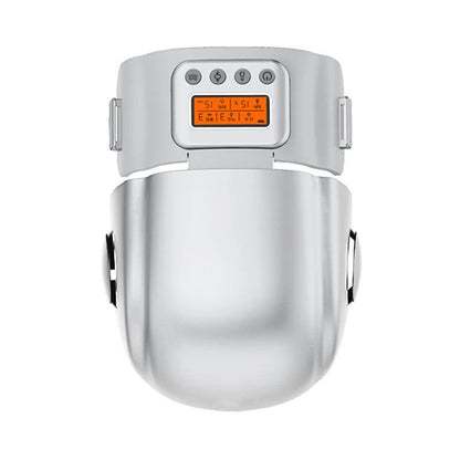 Intelligent Knee Massager with Heat & Air Compression white by HitMyNeed