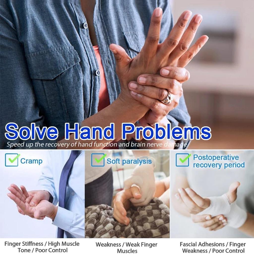 Intelligent Massage Rehabilitation Gloves for Stroke by HitMyNeed