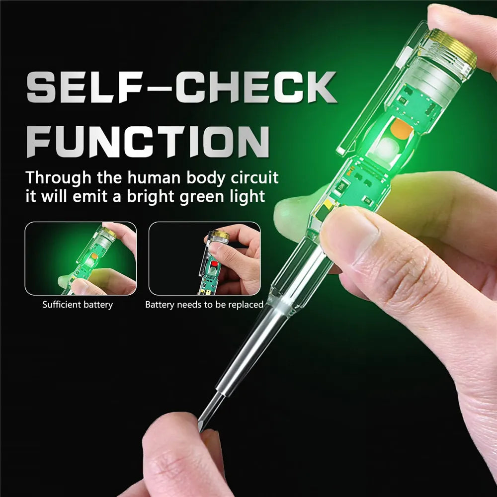 Intelligent Non-Contact AC Voltage Tester Pen by HitMyNeed