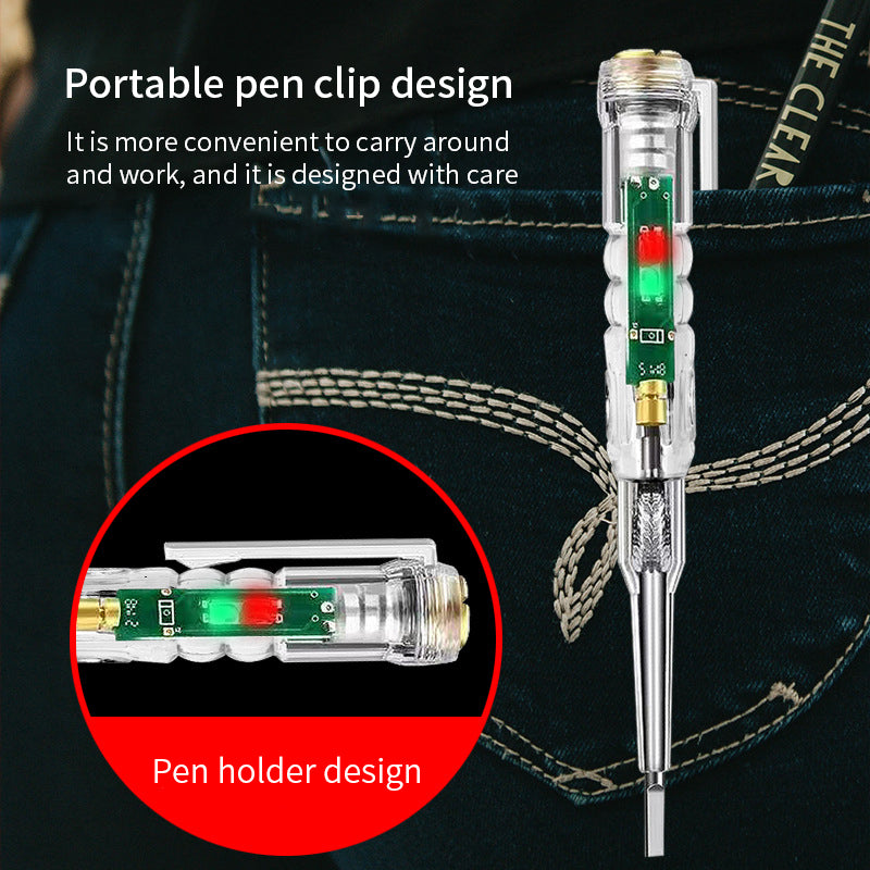 Intelligent Non-Contact Voltage Tester Pen 12-1000V by HitMyNeed