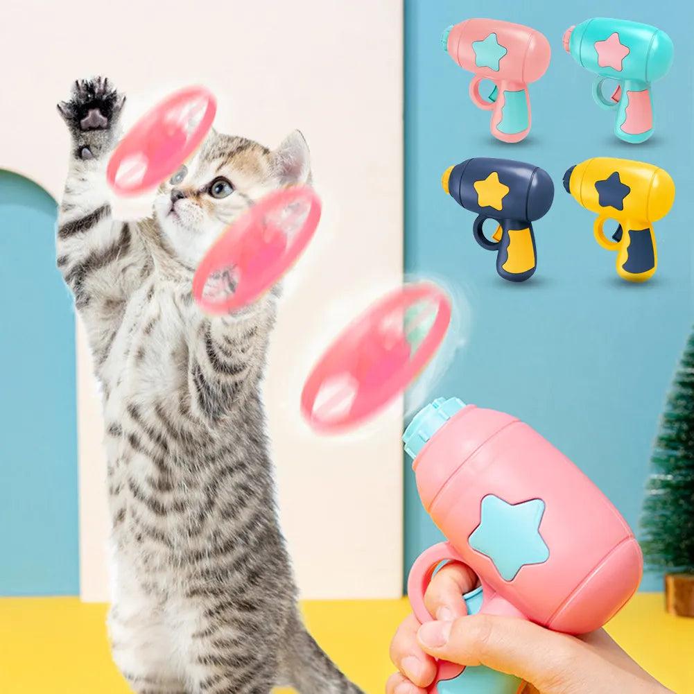 Interactive Bamboo-Copter Cat Teaser Toy Set by HitMyNeed