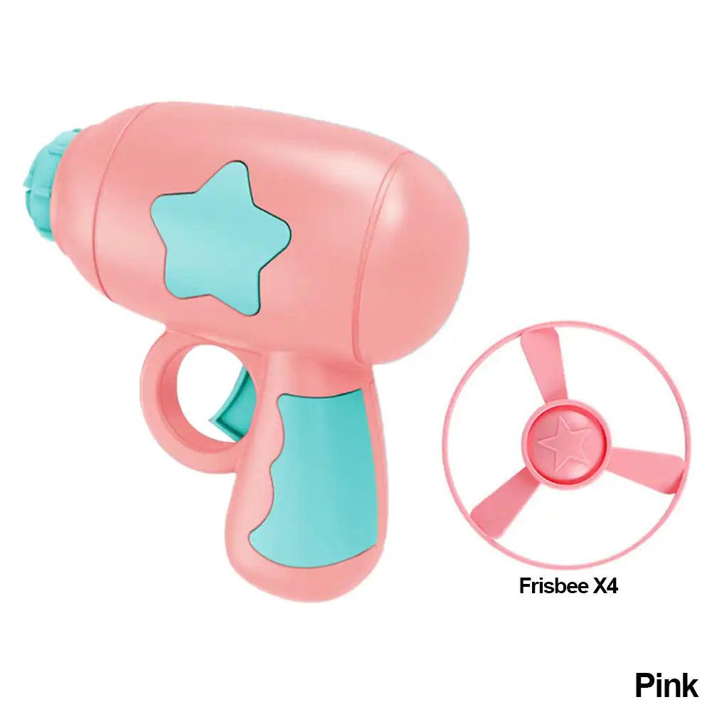 Interactive Bamboo-Copter Cat Teaser Toy Set pink by HitMyNeed
