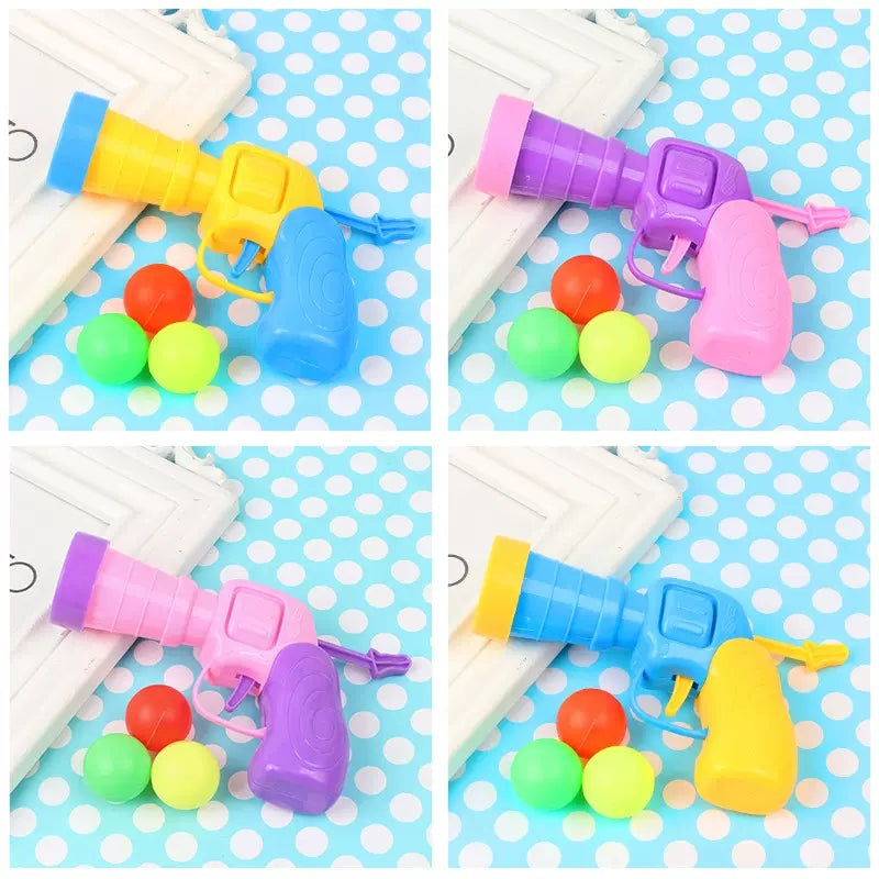 Interactive Cat Ball Launcher Set with Plush Pompoms by HitMyNeed
