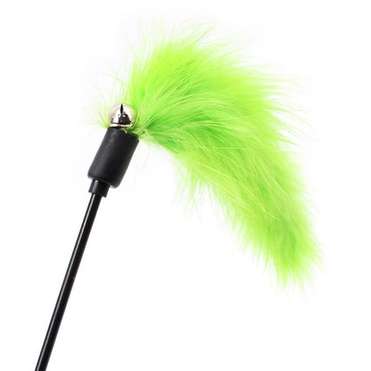 Interactive Cat Feather Wand Toy 28 cm by HitMyNeed