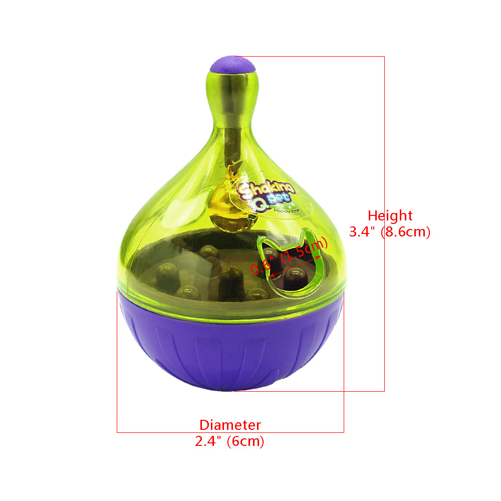 Interactive Cat Feeder Toy Treat Dispenser by HitMyNeed