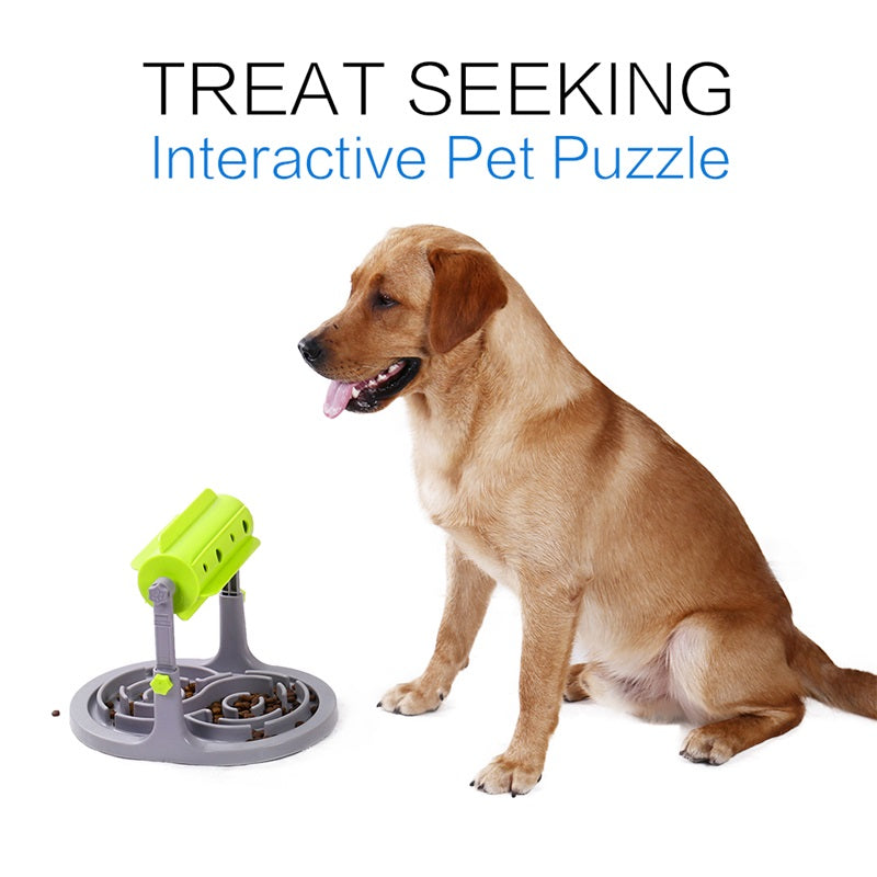 Interactive Dog Feeder Puzzle Toy by HitMyNeed
