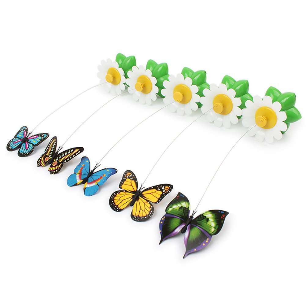 Interactive Electric Butterfly Cat Toy by HitMyNeed