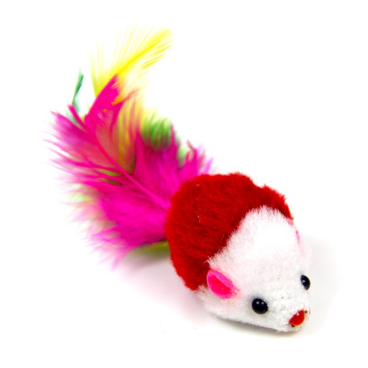 Interactive Plush Mouse Cat Toys Set (10 Pack) by HitMyNeed