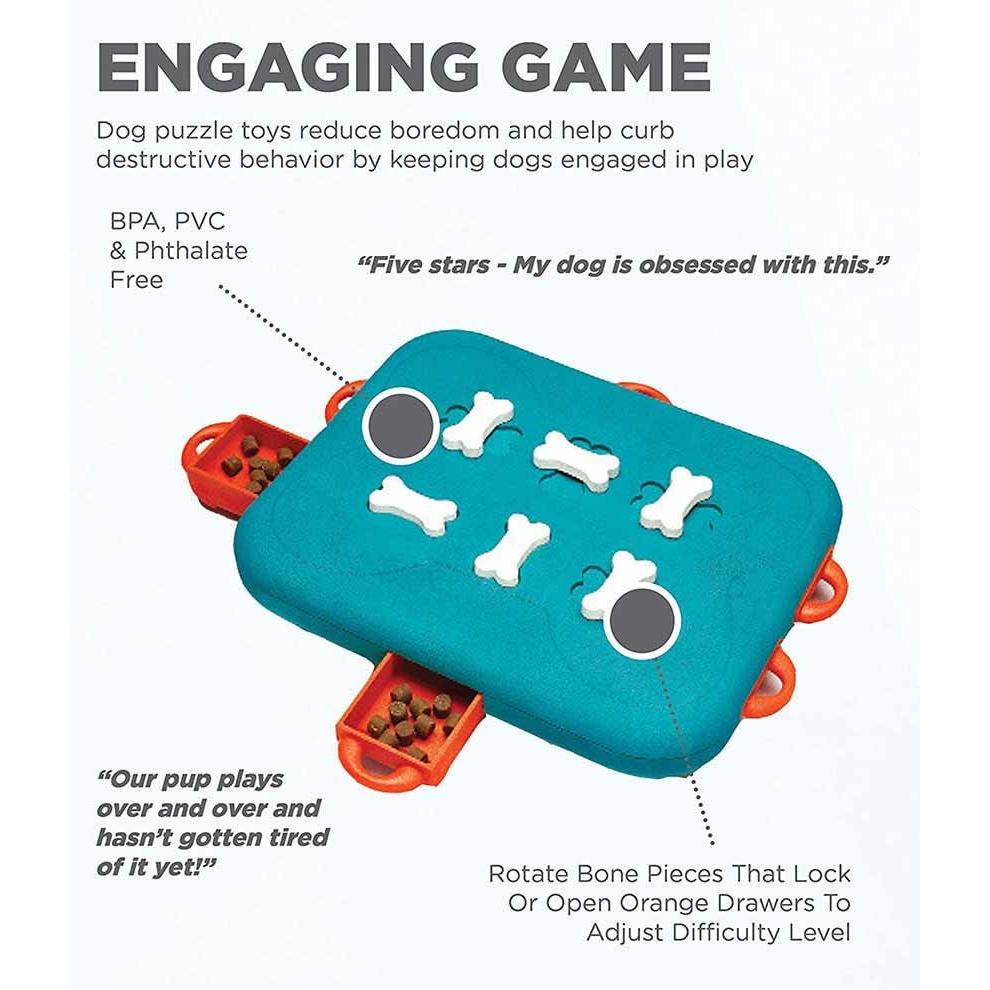 Interactive Puzzle Dog Feeder Toy by HitMyNeed