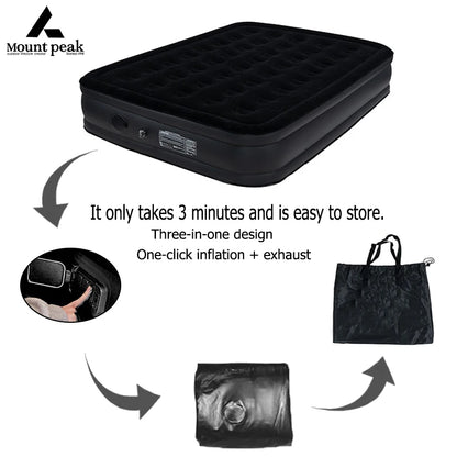 Interior 2 Person Glamping Air Mattress with Pump by HitMyNeed