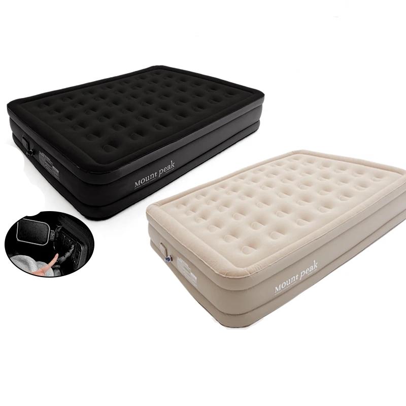Interior 2 Person Glamping Air Mattress with Pump Double - 200x150x40cm by HitMyNeed