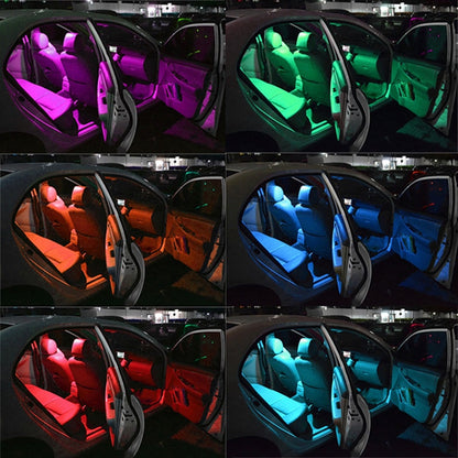 Interior Car LED Lights with Remote (Set of 4) by HitMyNeed