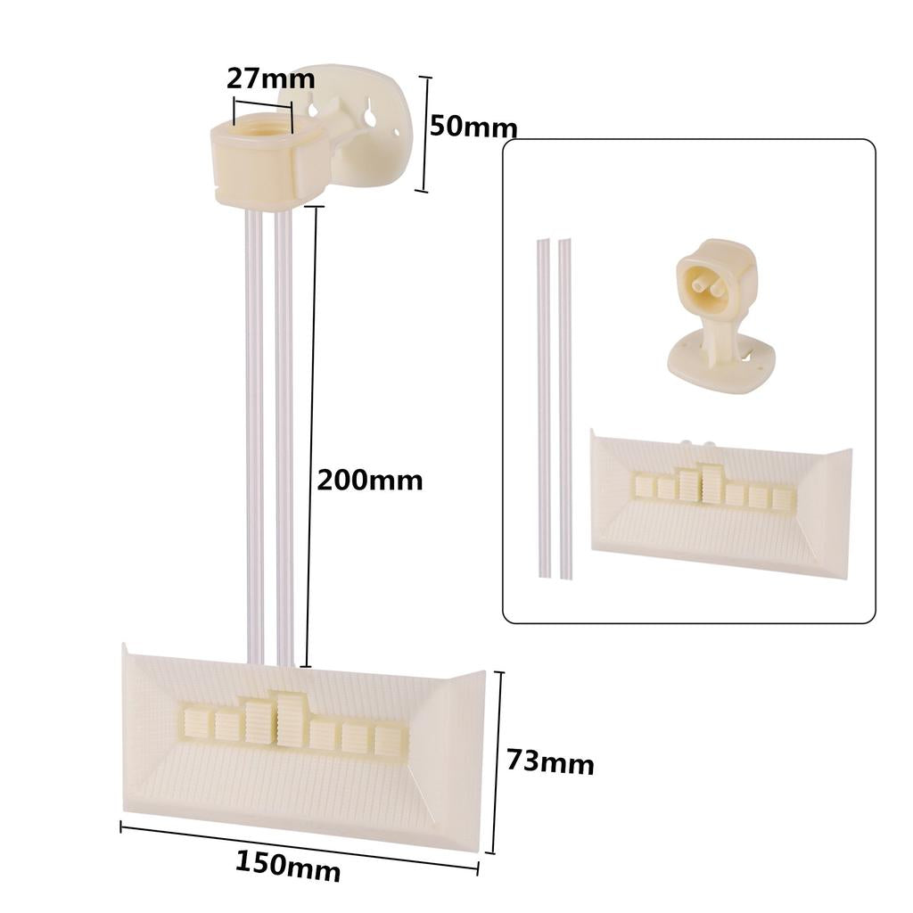 Internal Plastic Bee Feeder Trough 15 x 7.3 cm by HitMyNeed