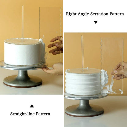 Invisible Acrylic Cake Board Stand Set by HitMyNeed