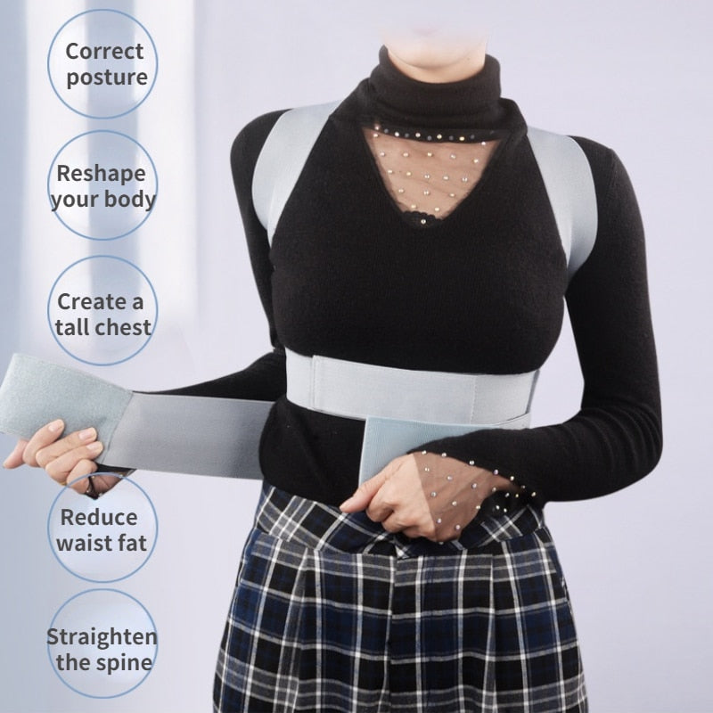 Invisible Back Posture Corrector Brace by HitMyNeed