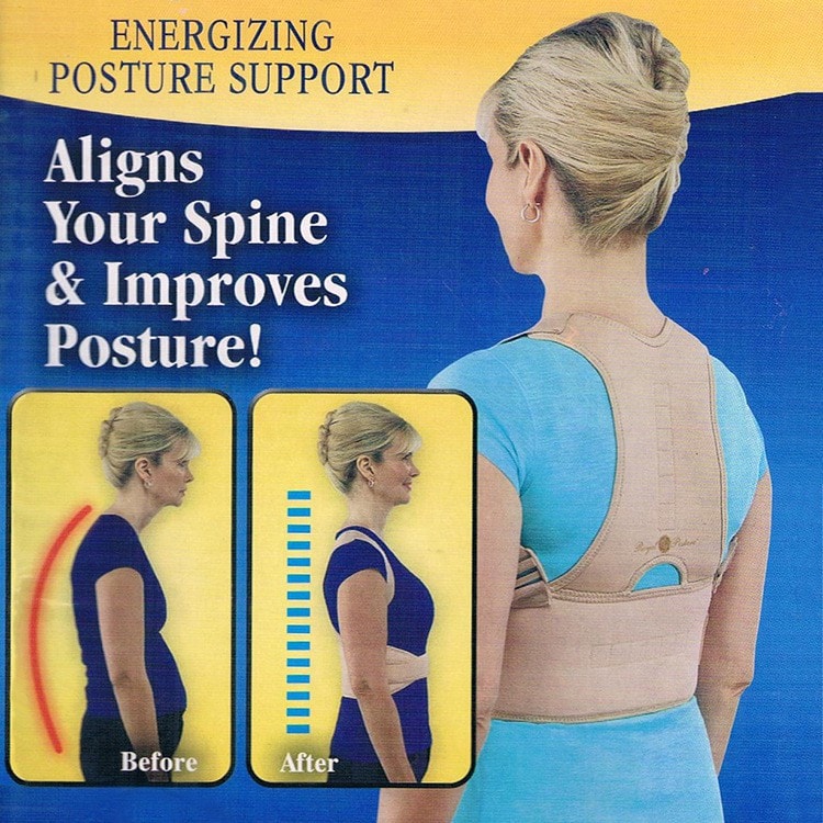 Invisible Back Support Brace Posture Corrector by HitMyNeed