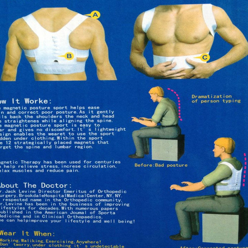 Invisible Back Support Brace Posture Corrector by HitMyNeed