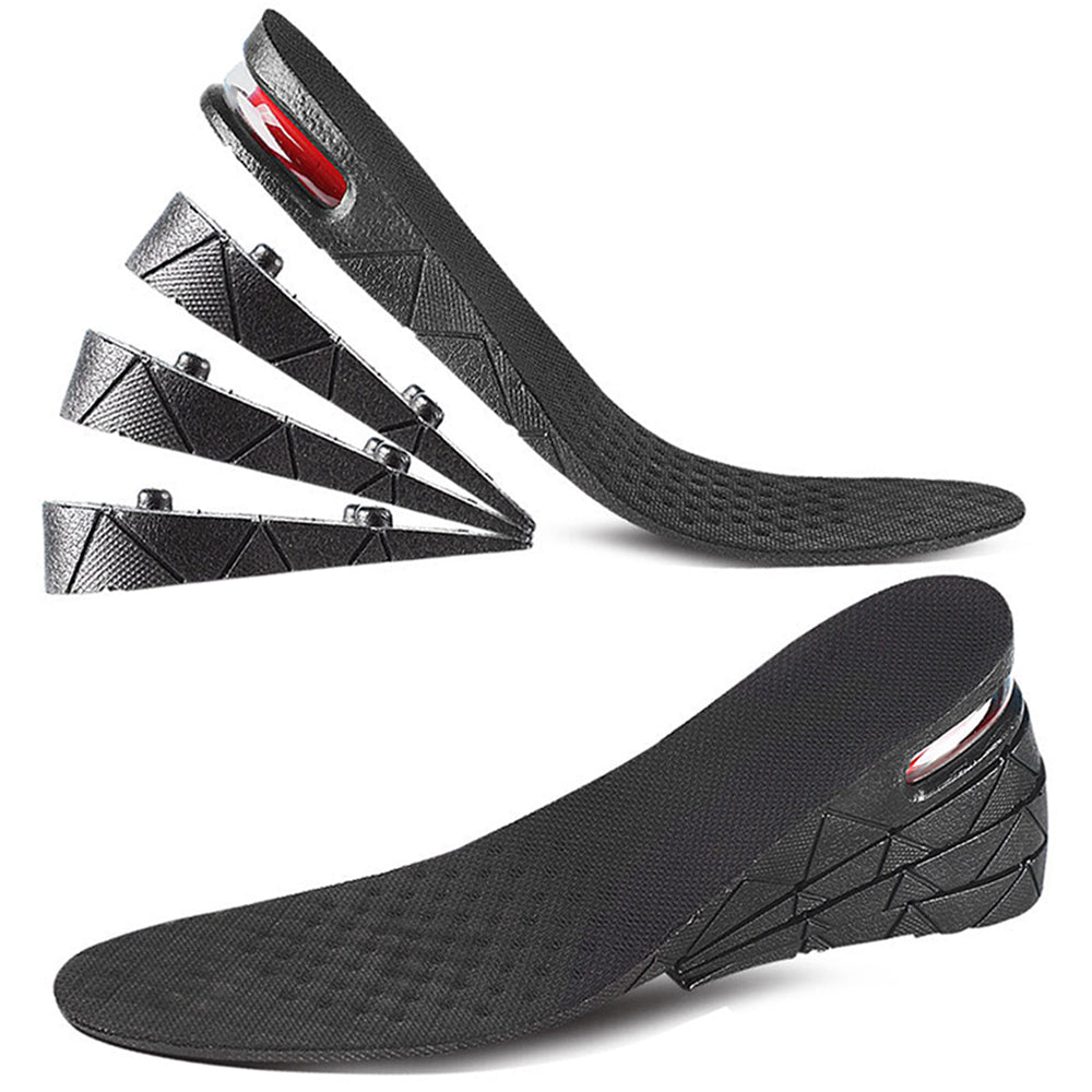 Invisible Height Increase Insoles with Cushion Support by HitMyNeed