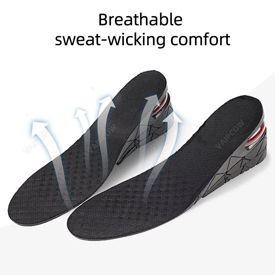 Invisible Height Increase Insoles with Cushion Support by HitMyNeed