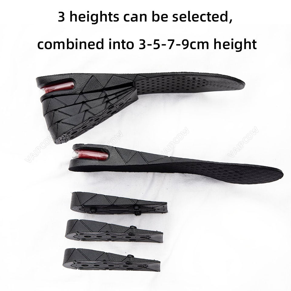 Invisible Height Increase Insoles with Cushion Support by HitMyNeed