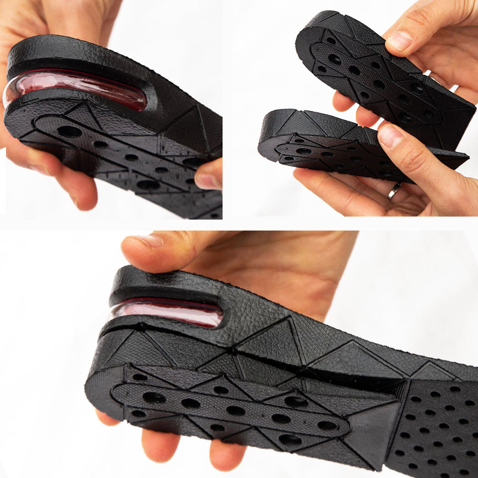 Invisible Height Increase Insoles with Cushion Support by HitMyNeed