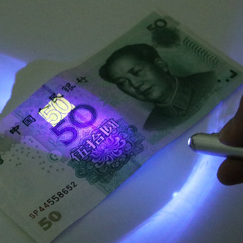 Invisible Ink Pen with Built-In UV Light by HitMyNeed