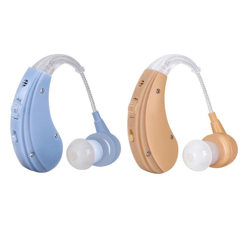 Invisible Rechargeable Hearing Aid with Volume Control by HitMyNeed