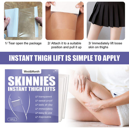 Invisible Thigh Lift Tape, 10-Pack by HitMyNeed