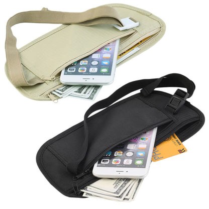 Invisible Travel Money Belt Waist Pouch Wallet by HitMyNeed