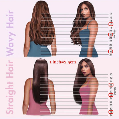 Invisible Wire One-Piece Synthetic Hair Extension by HitMyNeed