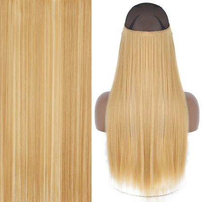 Invisible Wire One-Piece Synthetic Hair Extension sq66-22h613 32inches by HitMyNeed