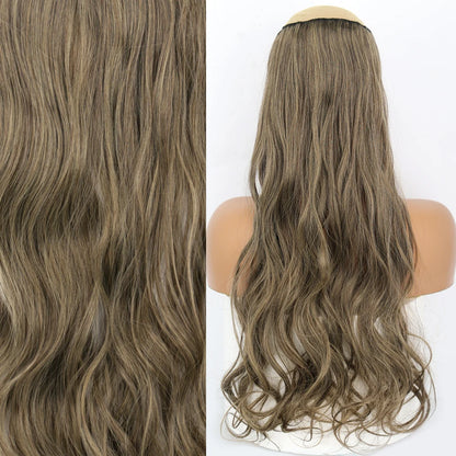 Invisible Wire One-Piece Synthetic Hair Extension sq88-10-86 32inches by HitMyNeed