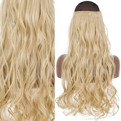 Invisible Wire One-Piece Synthetic Hair Extension sq88-22-613 32inches by HitMyNeed
