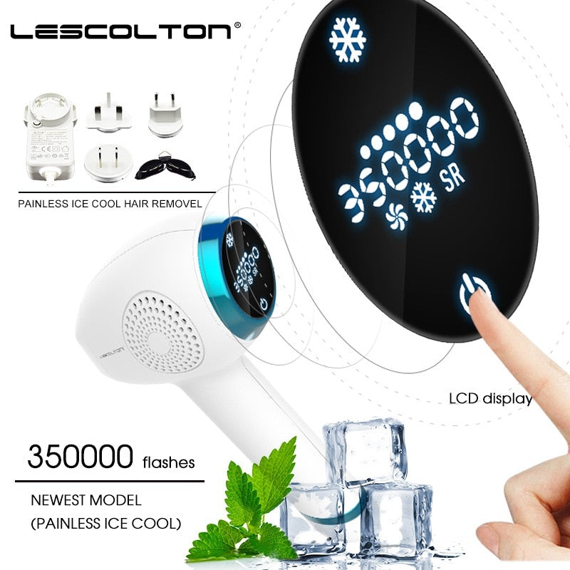 IPL Hair Removal Device with LCD Screen, 10 Levels by HitMyNeed