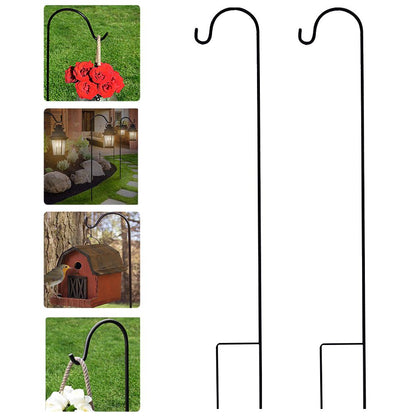 Iron Garden Shepherd Hooks Set of 4, 90 cm by HitMyNeed
