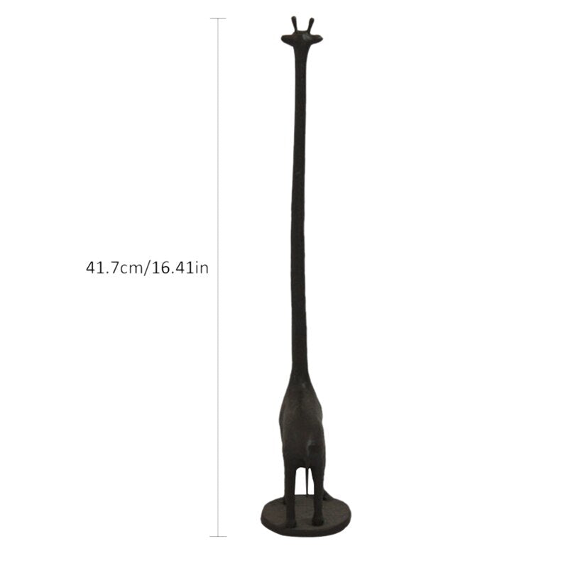 Iron Giraffe Toilet Paper Holder Stand by HitMyNeed