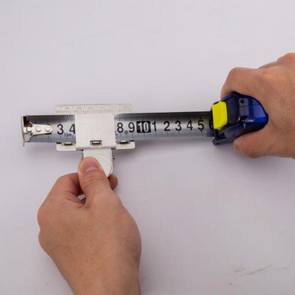 Iron Measuring Tape Clip for Precise Marking by HitMyNeed
