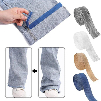 Iron-On Hem Tape for Pants and Jeans, 2.5cm Wide by HitMyNeed