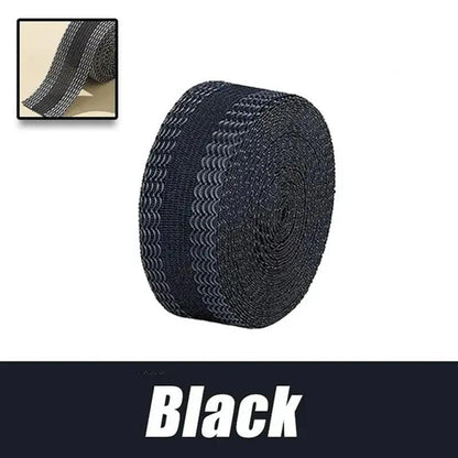 Iron-On Hem Tape for Pants and Jeans, 2.5cm Wide black 1m by HitMyNeed