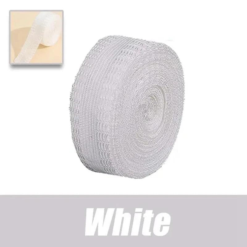 Iron-On Hem Tape for Pants and Jeans, 2.5cm Wide white 10m by HitMyNeed