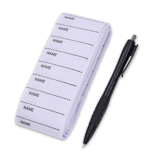 Iron-On Name Tags for Clothes with Laundry Marker Pen by HitMyNeed