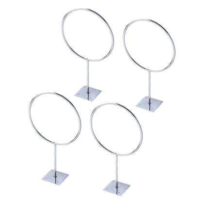 Iron Wall Ball Holders for Sports Balls, Set of 4 by HitMyNeed