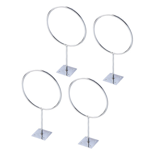 Iron Wall Ball Holders for Sports Balls, Set of 4 by HitMyNeed