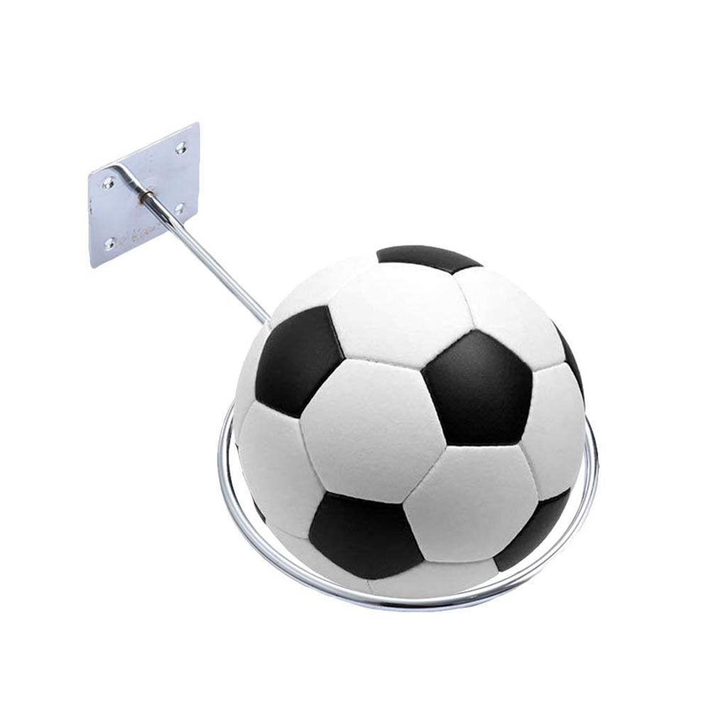 Iron Wall Ball Holders for Sports Balls, Set of 4 by HitMyNeed