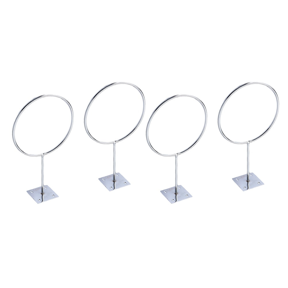 Iron Wall Ball Holders for Sports Balls, Set of 4 by HitMyNeed
