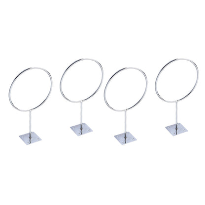 Iron Wall Ball Holders for Sports Balls, Set of 4 by HitMyNeed