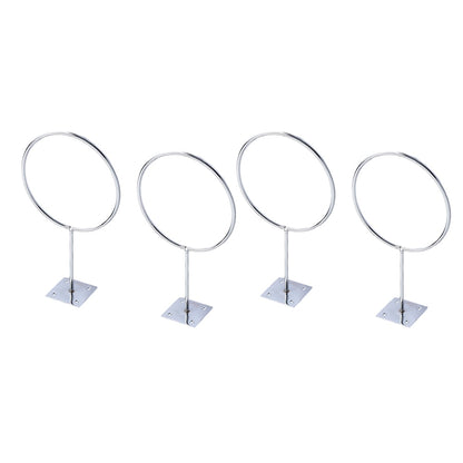 Iron Wall Ball Holders for Sports Balls, Set of 4 by HitMyNeed