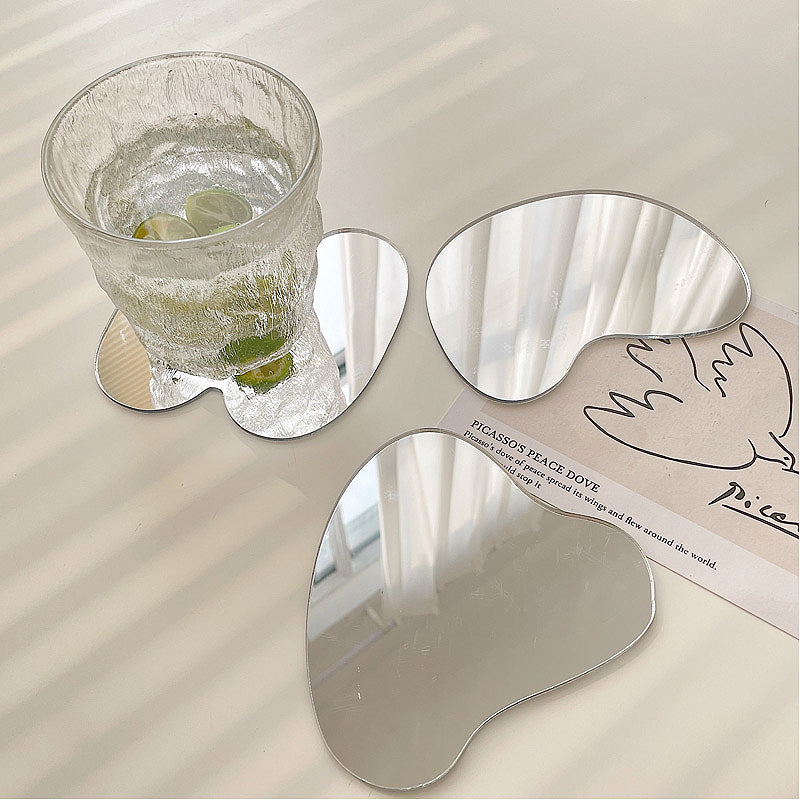 Irregular Nordic Mirror Coaster Set (3 Pieces) by HitMyNeed