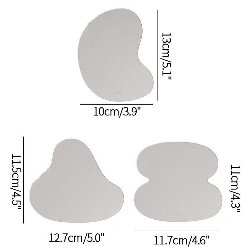 Irregular Nordic Mirror Coaster Set (3 Pieces) by HitMyNeed